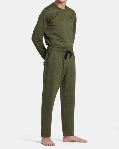 6 C-Able Sweatpants Green AVYNP00131 RVCA