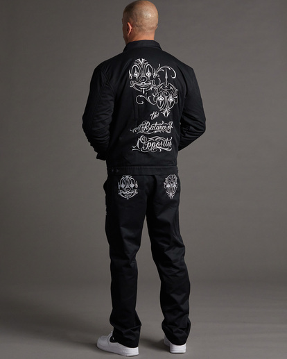 1 Mister Cartoon Trouser Pants Black AVYNP00151 RVCA