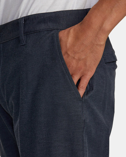 3 Back In Tech Chinos Blue AVYNP00159 RVCA