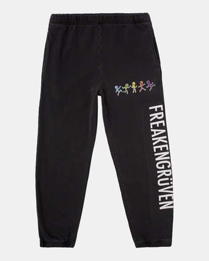 0 Freakengruven Sweatants Black AVYNP00170 RVCA