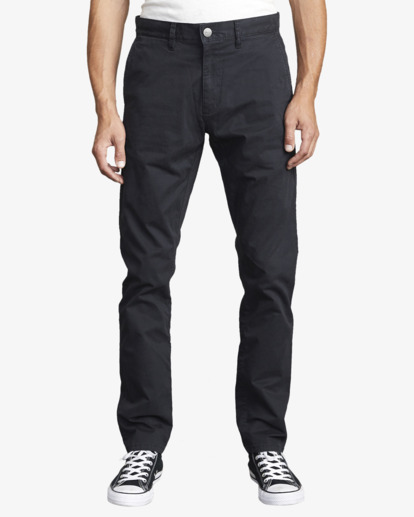 1 Daggers Chino Pants Black AVYNP00175 RVCA