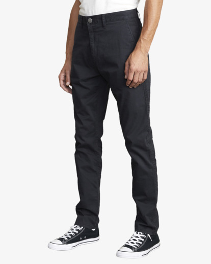3 Daggers Chino Pants Black AVYNP00175 RVCA