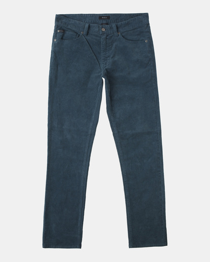 0 Daggers Pigment Corduroy Pants Blue AVYNP00176 RVCA