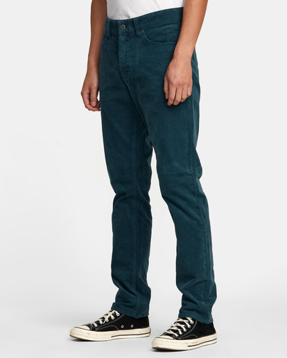 4 Daggers Pigment Corduroy Pants Blue AVYNP00176 RVCA