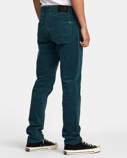 5 Daggers Pigment Corduroy Pants Blue AVYNP00176 RVCA