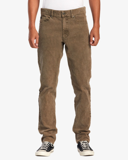 1 Daggers Pigment Corduroy Pants Multicolor AVYNP00176 RVCA