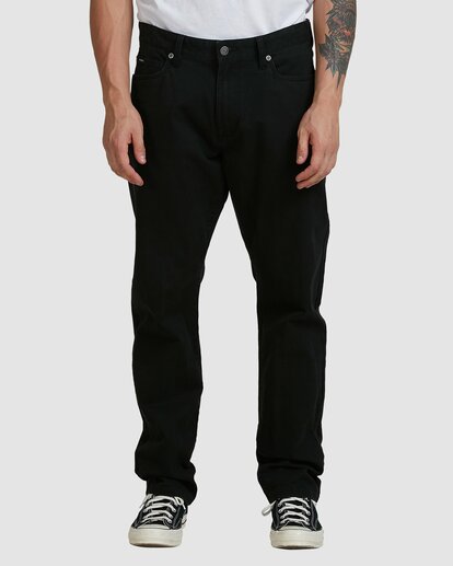 2 DAGGER TWILL PANTS Black AVYNP00177 RVCA