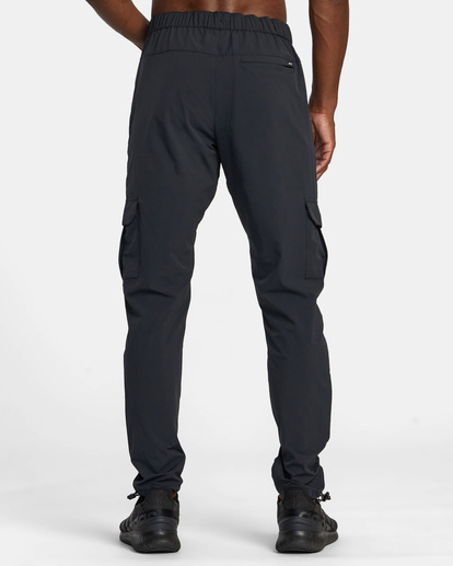 2 Spectrum Tech Cargo Pants Black AVYNP00220 RVCA