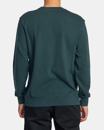 2 Crewneck Sweatshirt Green AVYSF00208 RVCA
