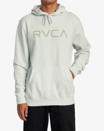 1 Big RVCA Pullover Hoodie Grey AVYSF00223 RVCA