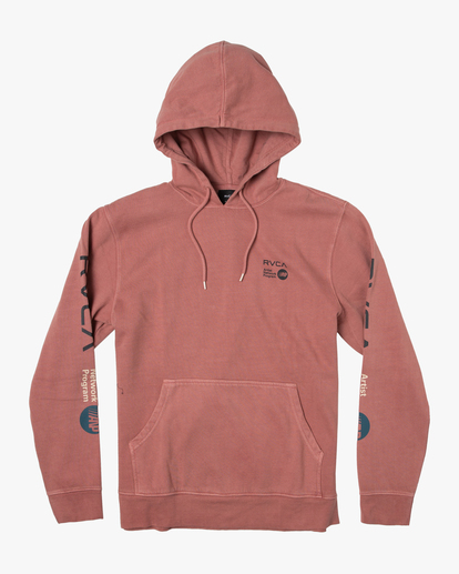 0 ANP Pigment Pullover Hoodie  AVYSF00229 RVCA