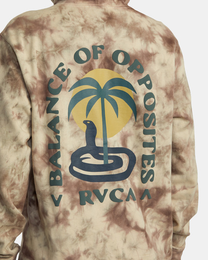 4 Cobra Mirage - Hoodie for Men Beige AVYSF00234 RVCA