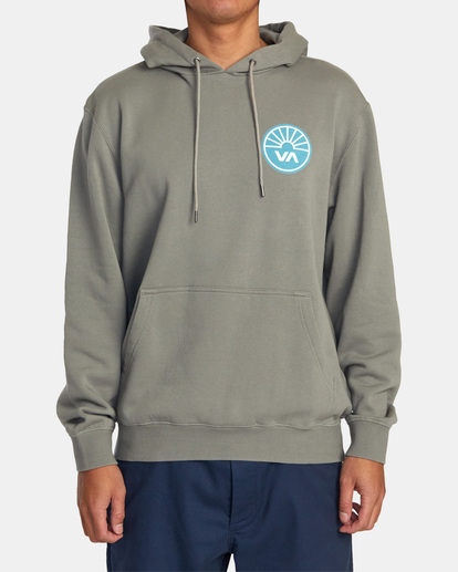 RVCA Progress Mens Hoodie - CHOCOLATE | Tillys
