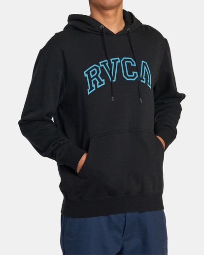 5 Hastings Pullover Hoodie Black AVYSF00260 RVCA