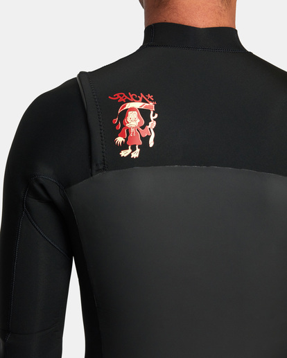 17 3/2mm Balance - Chest-Zip-Neoprenanzug für Männer Schwarz AVYW100106 RVCA