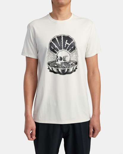 1 RVCA Ander Short Sleeve Rashguard  AVYWR00116 RVCA