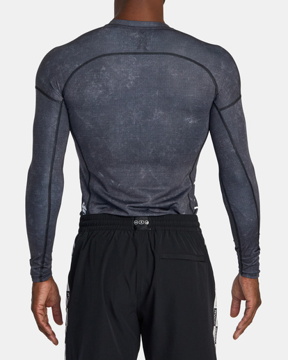 2 Ruotolo Brothers Sport Long Sleeve Rashguard Black AVYWR03000 RVCA