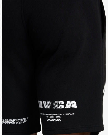 8 Sport Elastic Waist Walkshorts IV 19" Multicolor AVYWS00135 RVCA