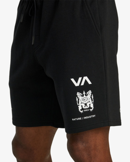 9 Sport Elastic Waist Walkshorts IV 19" Multicolor AVYWS00135 RVCA