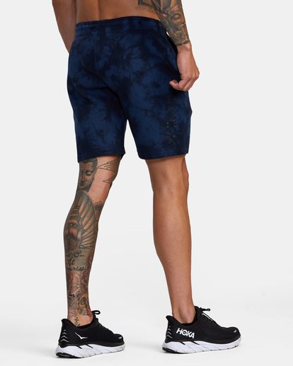 4 Sport Elastic Waist Walkshorts IV 19" Blue AVYWS00135 RVCA