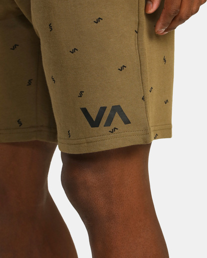 8 Sport Elastic Walkshorts IV 19" Brown AVYWS00135 RVCA