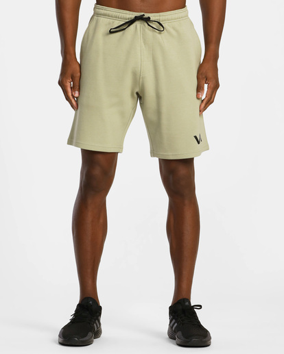 Rvca clearance fleece shorts