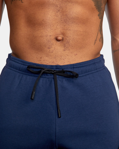 11 Sport Elastic Waist Walkshorts IV 19" Blue AVYWS00135 RVCA