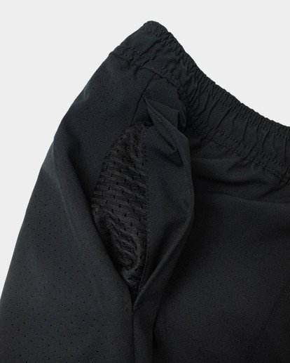 16 Yogger Jogger Lined Shorts 15" Black AVYWS00139 RVCA
