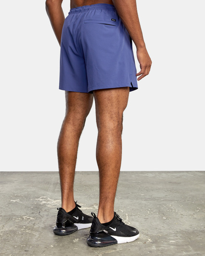 5 Yogger Jogger Lined Shorts 15" Purple AVYWS00139 RVCA