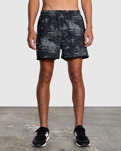 2 Yogger Elastic Shorts 15" Blue AVYWS00140 RVCA