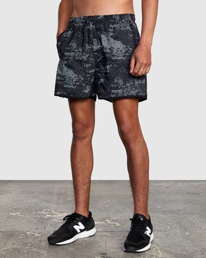 6 Yogger Elastic Shorts 15" Blue AVYWS00140 RVCA