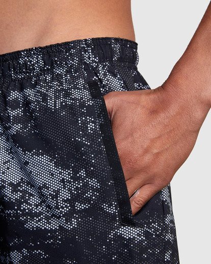 10 Yogger Elastic Shorts 15" Blue AVYWS00140 RVCA