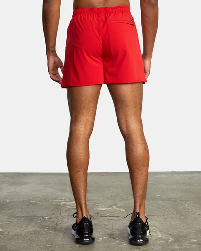 3 Yogger Elastic Shorts 15" Red AVYWS00140 RVCA