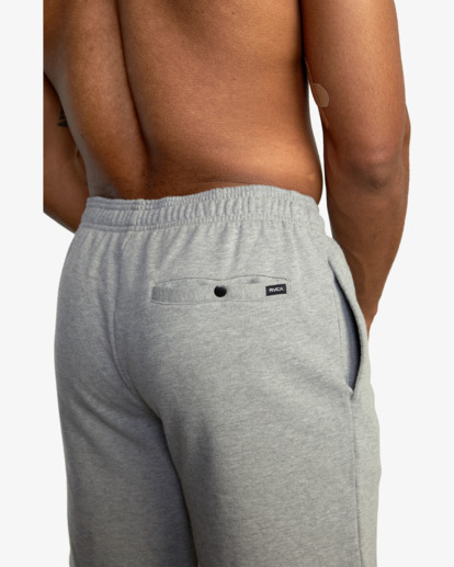 8 VA Essential Sweatshorts 18" Grey AVYWS00142 RVCA