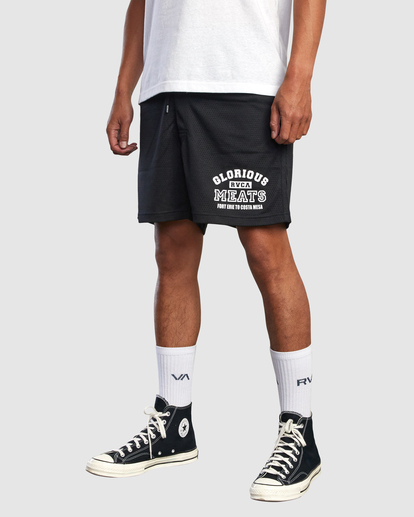 4 Matty Mesh Elastic Shorts 16"  AVYWS00146 RVCA