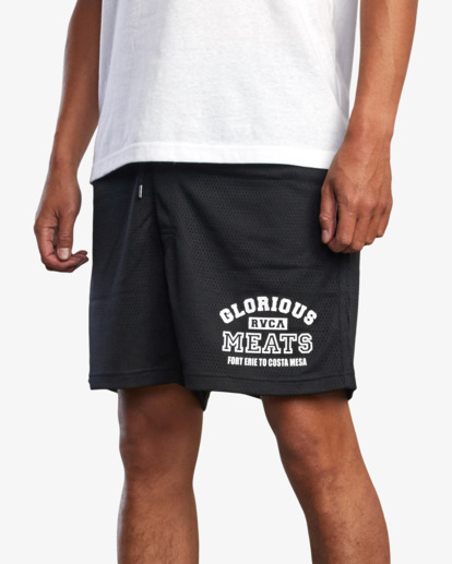 7 Matty Mesh Elastic Shorts 16"  AVYWS00146 RVCA
