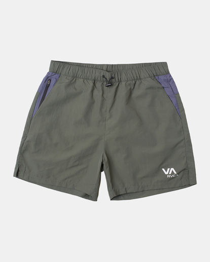 0 Outsider Packable Elastic Walkshorts 17" Green AVYWS00147 RVCA