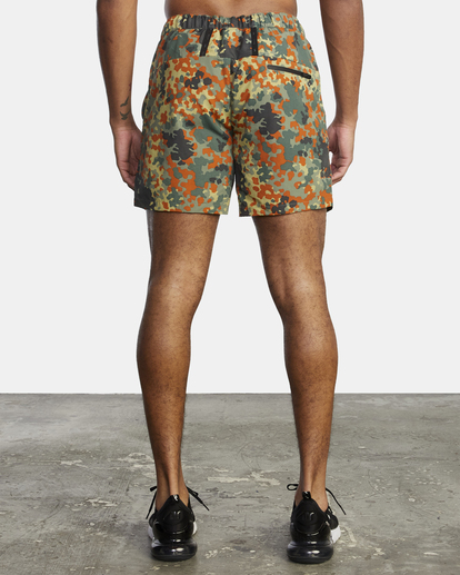 1 Outsider Packable Elastic Walkshorts 17" Beige AVYWS00147 RVCA