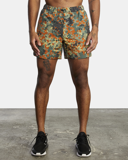 0 Outsider Packable Elastic Walkshorts 17" Beige AVYWS00147 RVCA