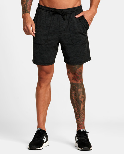 1 C-Able Elastic Walkshorts 17" Black AVYWS00157 RVCA