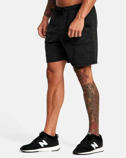 4 C-Able Elastic Walkshorts 17" Black AVYWS00157 RVCA