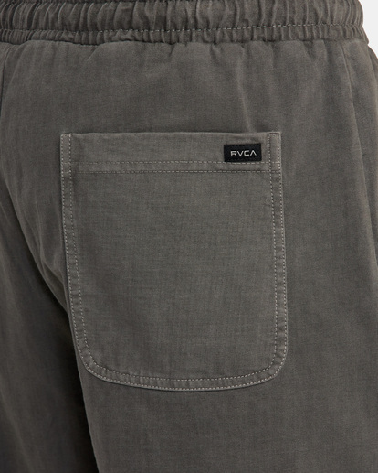8 RVCA 18" - Short Elástico para Hombre Negro AVYWS00163 RVCA