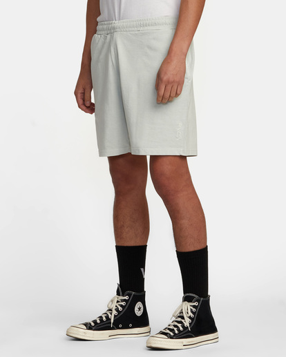 4 RVCA 18" - Elastische Shorts für Männer Grün AVYWS00163 RVCA