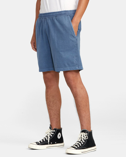 4 PTC Elastic Walkshorts 18" Blue AVYWS00163 RVCA