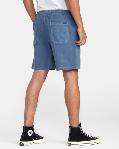 5 PTC Elastic Walkshorts 18" Blue AVYWS00163 RVCA
