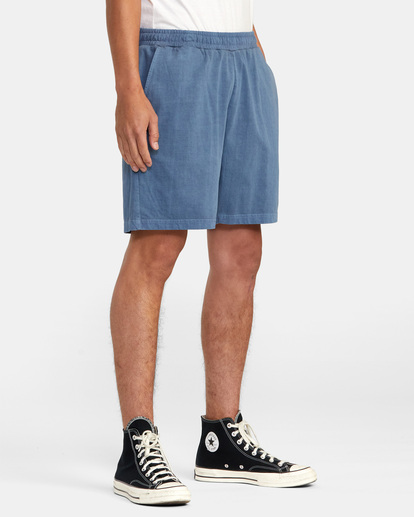 6 PTC Elastic Walkshorts 18" Blue AVYWS00163 RVCA