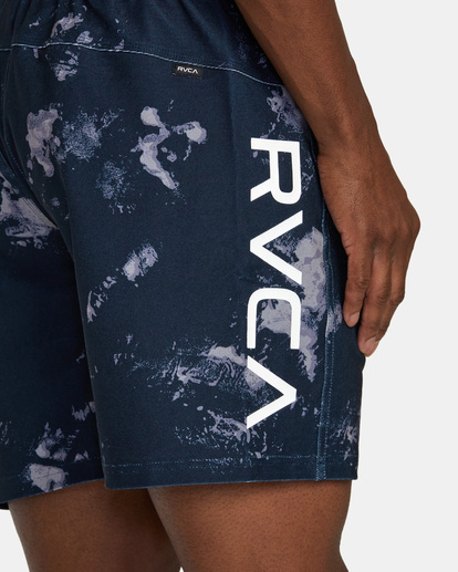 7 Grappler Elastic Waist Walkshorts 17" Black AVYWS00173 RVCA