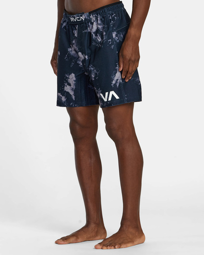 3 Grappler Elastic Waist Walkshorts 17" Black AVYWS00173 RVCA