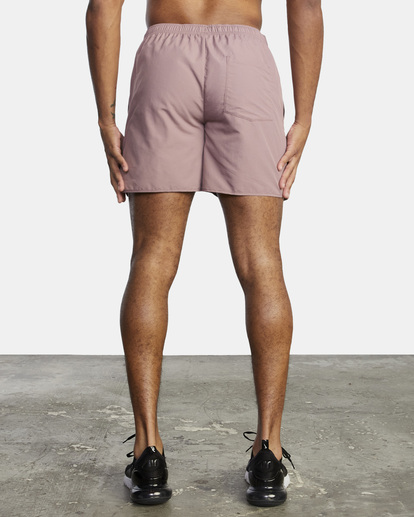 2 Outsider Basecamp Elastic Walkshorts 16" Purple AVYWS00187 RVCA