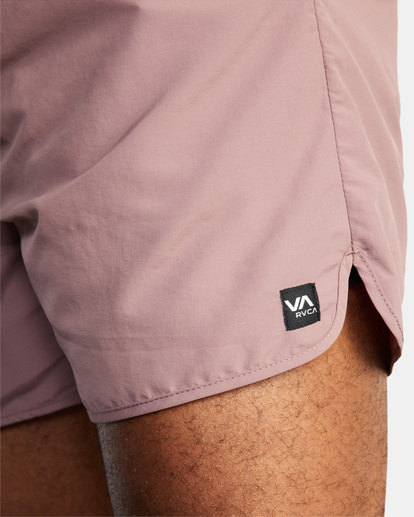 3 Outsider Basecamp Elastic Walkshorts 16" Purple AVYWS00187 RVCA